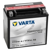 VARTA512014020I314Аккумулятор12AH200A(EN)клемы1(152x88x147)M6018AGMYTX14-BS