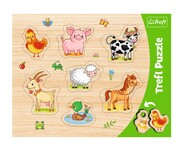 Trefl31305Puzzles-"Frameshapedpuzzles"-Animalsonthefarm/Trefl