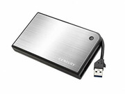 2.5"SATAHDD/SSDExternalCase(USB3.0)CenturyCMB25U3SV6G,Black-Silver,Tool-Free