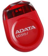 8GbUSB2.0FlashDriveADATA,DashDriveUD310,red(Read-18MB/s,Write-5MB/s),Jewelllike