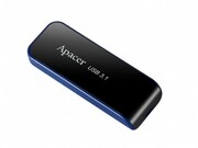 ФлешкаApacerAH356,16GB,USB3.1,Black/Blue,Slider(AP16GAH356B-1)