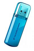 8GBUSBFlashDriveSiliconPower"Helios101",OceanBlue,AluminumCasing,USB2.0