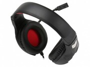 MARVO"HG8928",GamingHeadset,Microphone,40mmdriverunit,Volumecontrol,Adjustableheadband,3.5mmjack+USB(forlightening),Braidedcable,2m,Black-Red