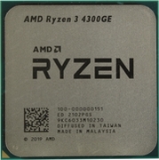 APUAMDRyzen34300GE(3.5-4.0GHz,4C/8T,L34MB,7nm,RadeonGraphics,65W),AM4,OEM+Cooler