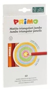 Primo519MAXITRIS12ECreioaneJumbotriunghiulare,12culori/5,5mm