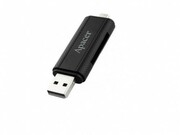 CardReaderApacer"AM702"Black,USB2.0/Micro-USBOTG(SD/MicroSD)