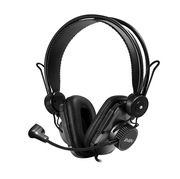 HeadsetSVENAP-605MVwithMicrophone,Black,2x3,5mmjack(3pin)-http://www.sven.fi/ru/catalog/headphones_pc/ap-605mv.htm