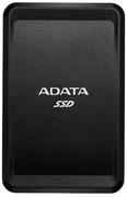 .500GB(USB3.1/Type-C)ADATAPortableSSD"SC685",Black(85x55x9.5mm,35g,R/W:530/460MB/s)