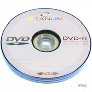 DVD+RTitanum4.7Gb,8x,packbulk