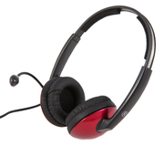 SVENAP-620,Headphoneswithmicrophone,Volumecontrol,SVENPNCpassivenoisecancellingsystem,2.2m,Black/Red