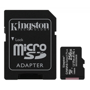 256GBKingstonmicroSDClass10UHS-IU1V10A1+SDadapterCanvasSelectPlus,Upto:100MB/s