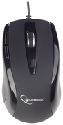 GembirdMUS-GU-01,G-laserMouse,800-2400dpiadjustable,6buttons,USB,Black