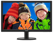 Monitor23.8"WideScreen0.275Philips240V5QDAB,W-LED,1920*1080@60,1000:1(10.000000:1),5ms,250cd,HDMI,DVI-DmD-Sub,Speakers,GlossyBlack