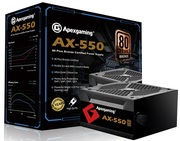 ApexGamingAX550PowerSupply550W,Bronze80+,ATX2.4,140mmFan