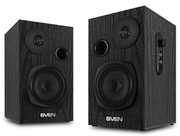 SVENSPS-585Black,2.0/2x10WRMS,Headphoneinput,volumecontrol,wooden,(3"+1")