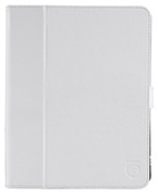PrestigioPTCL0208WHUniversalLeatherRotatingCasewithStandFunction,formost8"tablets,Size:285x199x27mm,White