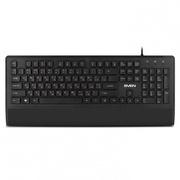 KeyboardSVENKB-E5500,Low-profile,Island-style,FnKeys,Splashproof,Wristrest,Balck,USB