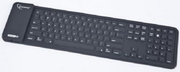 КлавиатураGembirdFlexiblekeyboard,Bluetooth,Blackcolor,USkeys,KB-BTF3-B-US
