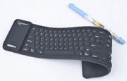 КлавиатураGembirdFlexiblekeyboard,Bluetooth,Blackcolor,USkeys,KB-BTF3-B-US