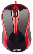 MouseA4TechN-350-2,USB,Black+RedButton:3Resolution:1000CPICableLength(M):0.6MouseWeight(g):75MouseSize(mm):92.5*55.6*34.2