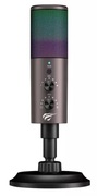 MicrophonesHavitGK61,Cardioid,100Hz-18kHz,-33±2dB,Touchmutekey,1.8m.RGB,USB,Black/Ochre