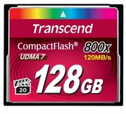 Transcend128GBCFCARDUltimate800x,upto120MB/sread,60MB/swrite