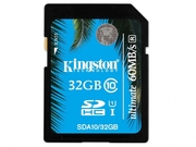 Kingston32GBSDHCClass10UHS-I,Ultimate,600x,Upto:90MB/s