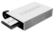 ФлешкаTranscendJetFlash380,32GB,USB2.0/microUSB,Silver