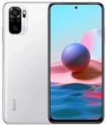 СмартфонXiaomiRedmiNote10S,128GB/8GB,PebbleWhite,6.43"1080x2400AMOLED