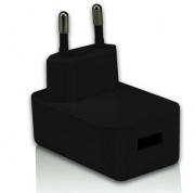 UniversalUSBcharger,Out:5V/2.1A,In:SchukoCEE7/4,Black,EG-UC2A-01