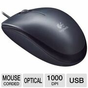 "MouseLogitechM100DarkP/N910-001604"
