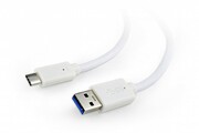 "CableType-C/USB3.0,AM/CM,1.8m,Cablexpert,White,CCP-USB3-AMCM-6-W-http://gembird.nl/item.aspx?id=9748"