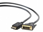 CableDPtoDVI1.0m,Cablexpert,CC-DPM-DVIM-1M,Black