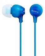 EarphonesSONYMDR-EX15LP,3pin3.5mmjackL-shaped,Cable:1.2m,Blue
