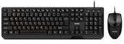 SVENKB-S330C,Keyboard+Mouse,Waterproofdesign,Classicfullsizelayout,USB,Black
