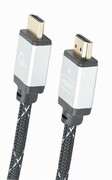 CableHDMICCB-HDMIL-2M,2m,male-male,SelectPlusSeries,HighspeedHDMIcablewithEthernet,Supports4KUHDresolutionsat60Hz,Durablenylonbraidingandpremiumstyleconnectors