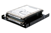 3.5"CageChieftecSDC-025,For2x2.5"SSD/HDDdevices,Alum.
