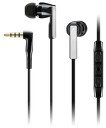 EarphonesSennheiserCX5.00G,Black,MIC,Android,4pin3.5mmjack,4adapter:XS,S,M,L,cable1.2m-http://en-de.sennheiser.com/earphones-mic-cx-5-00