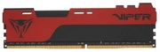 8GBDDR4-3600VIPER(byPatriot)ELITEII,PC28800,CL20,1.35V,RedAluminumHeatShiledwithBlackViperLogo,IntelXMP2.0Support,Black/Red