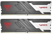 16GB(Kitof2x8GB)DDR5-5600Viper(byPatriot)VENOMDDR5(DualChannelKit)PC5-44800,CL40,1.25V,Aluminumheatspreaderwithuniquedesign,XMP3.0OverclockingSupport,On-DieECC,Thermalsensor,MatteBlackwithRedViperlogo