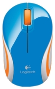 MouseLogitechRetailM187Mini,Wireless,Nano-receiver,Blue