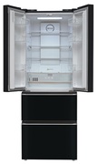 ХолодильникSide-by-SideTeslerRFD-361IBLACKGLASS