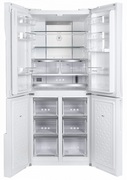 ХолодильникSide-by-SideMaunfeldMFF182NFWWHITEGLASS