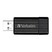 USBFlashDriveVerbatimPinStripeBlack8GB,USB2.0,49062