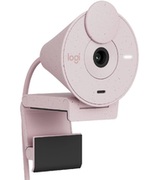 LogitechBrio300FullHDwebcam,1080pwithautolightcorrection,noise-reducingmic,andUSB-C-ROSE-USB-EMEA28-935
