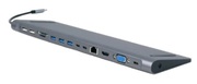 Adapter9-in-1Type-CtoLAN/VGA/4KHDMI/AUX/USB3.0/SD/Type-Csocket,CablexpertA-CM-COMBO9-01