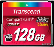 128GBCompactFlashCard,Hi-Speed800X,Transcend"TS128GCF800"(R/W:140/65MB/s)