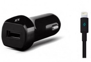 ttecCarChargerUSB-A2.1AwithLightningCable,Black