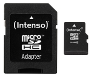 Intenso®MICROSecureDigitalCards,4GB+SDAdapter,Class10