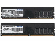 16GB(Kitof2x8GB)DDR4-2666PATRIOTSignatureLine,Dual-ChannelKit,PC21300,CL19,1Rank,DoubleSidedModule,1.2V